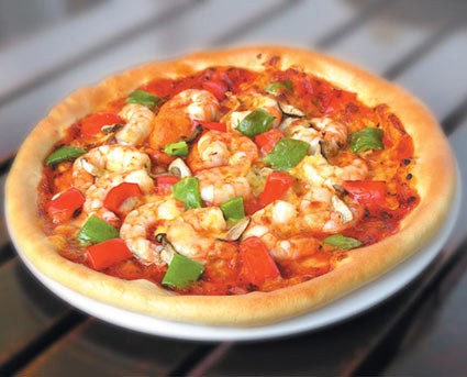 Gamberetti e pomodorini