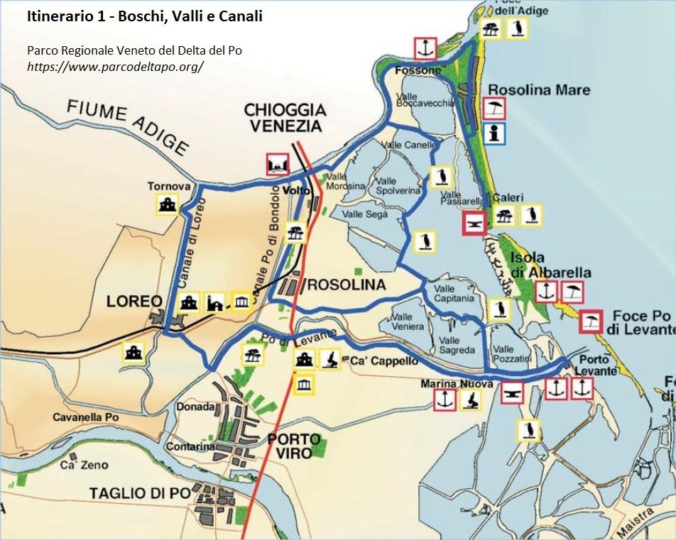 Boschi, valli e canali