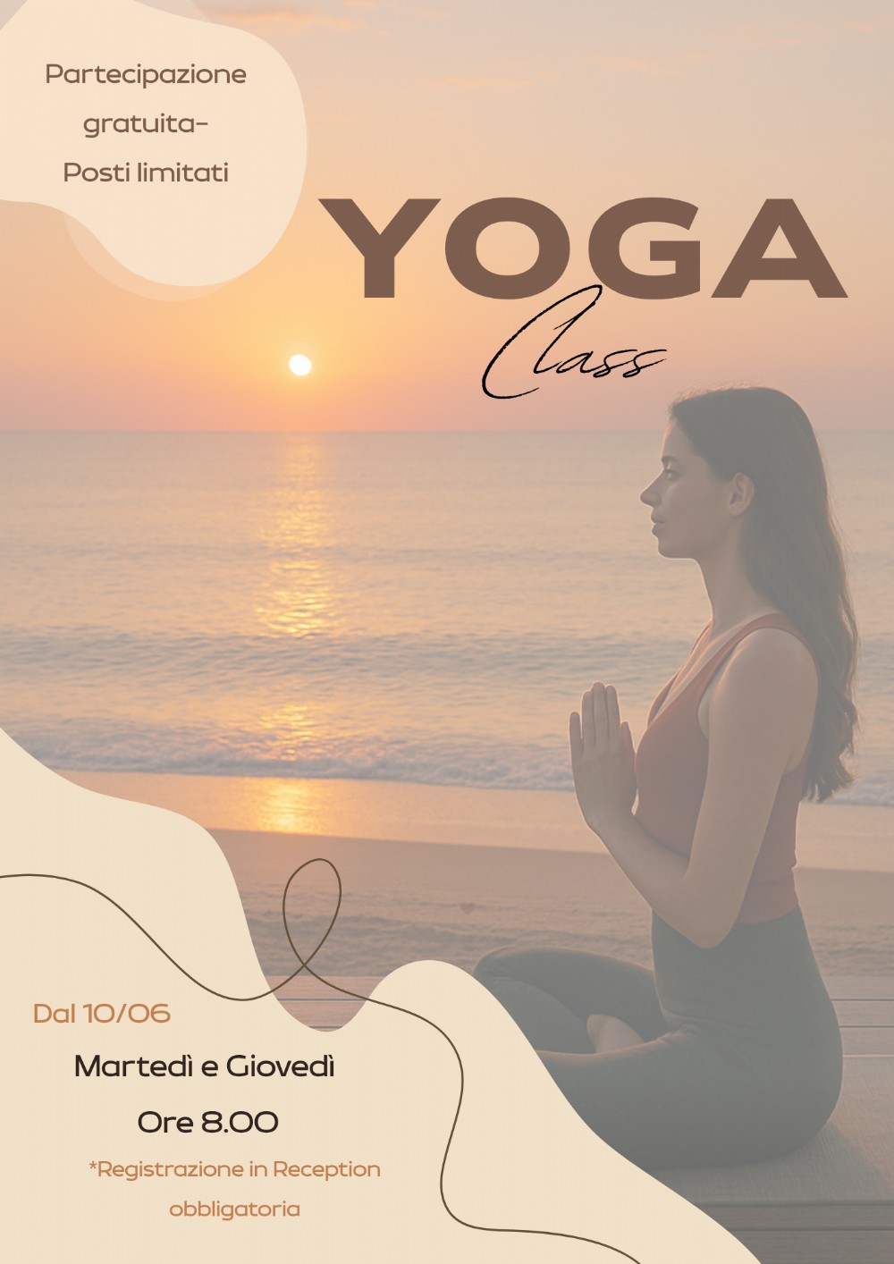 Yoga Class - ogni MARTEDI e GIOVEDI