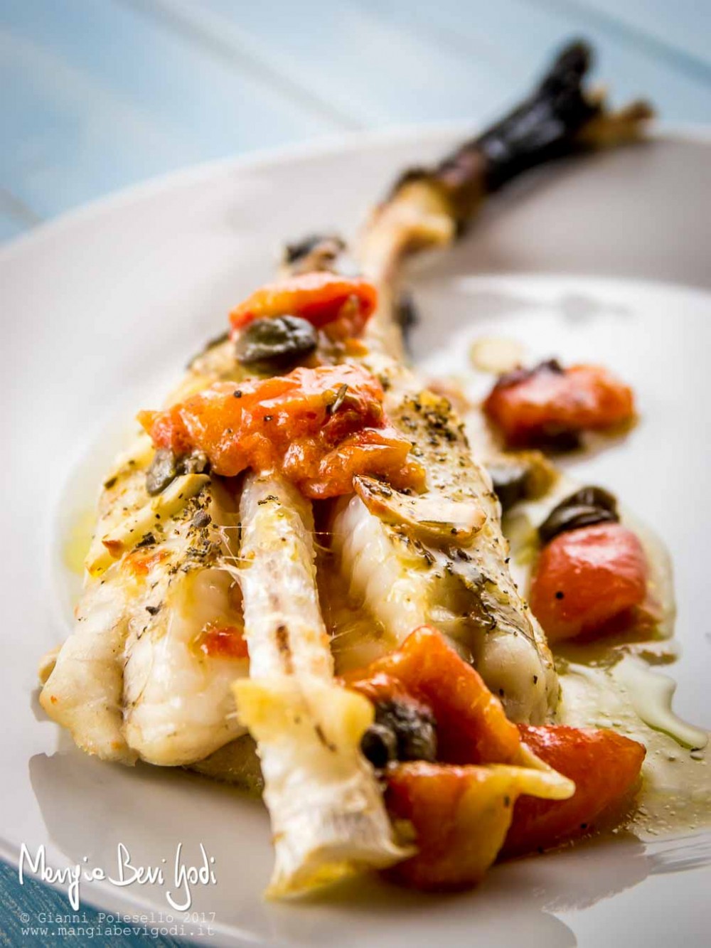 PESCATRICE AL FORNO CON PATATE