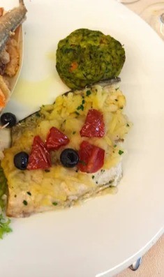 FILETTO DI OMBRINA CON PATATE